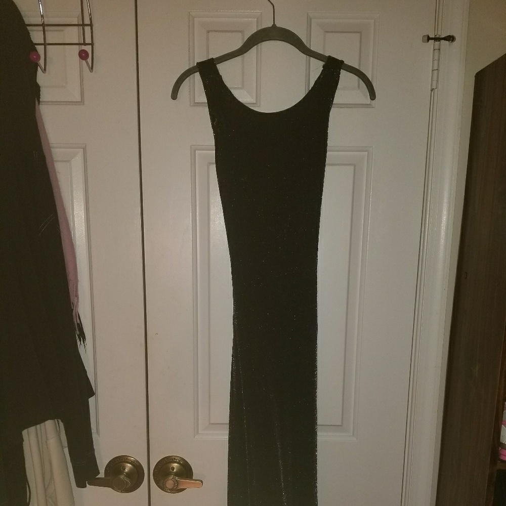 Black gown